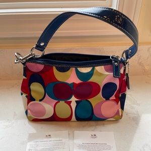 Coach Mini Handbag Satin